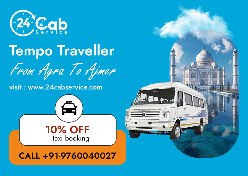 Agra To Ajmer Tempo Traveller