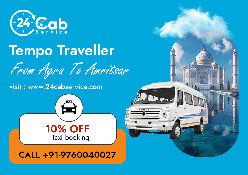 Agra To Amritsar Tempo Traveller