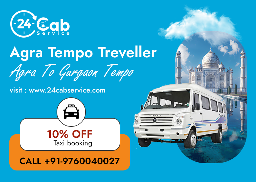 Agra To Gurgaon Tempo Traveller