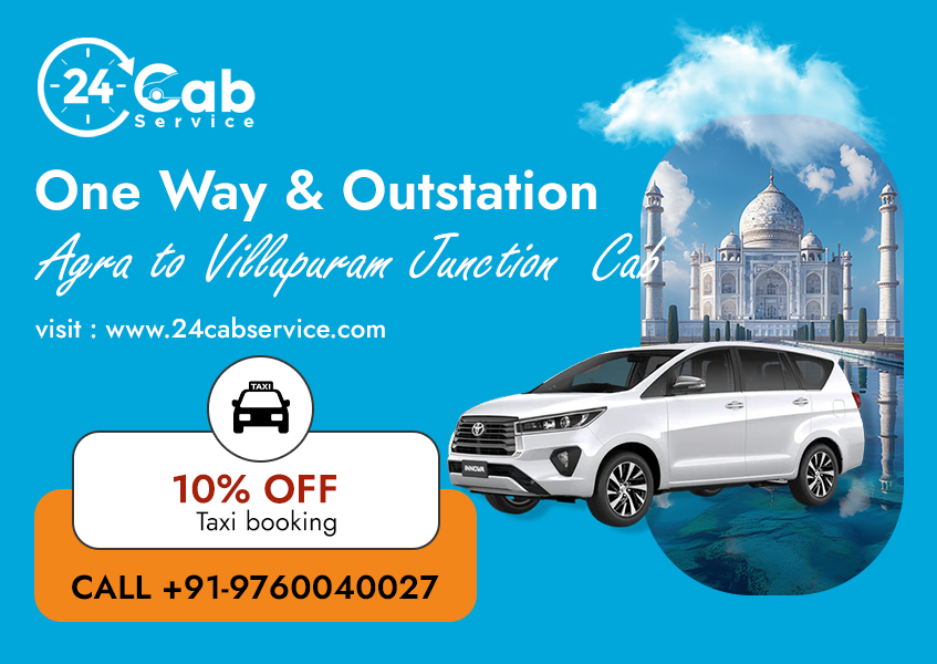 Agra to Villupuram Junction Cab