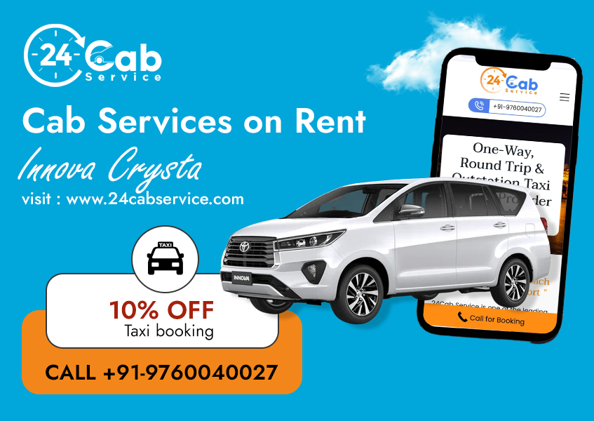 Innova Crysta cab services in India